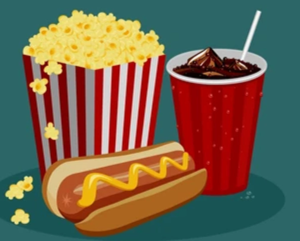 Hot Dog- Popcorn- Soda Select Flavor at Pick up